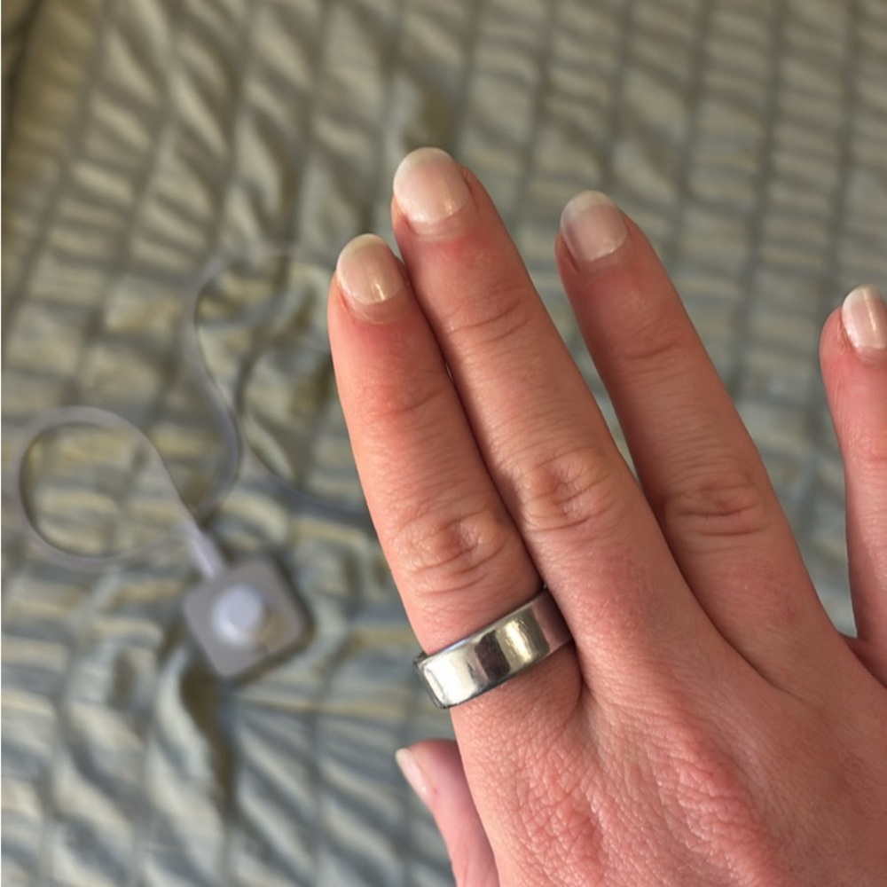 Oura Ring 4 Silver Size 9
